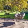 Side table / Coffee table / Sofa table ALLRUND Metal black hjh Living 4