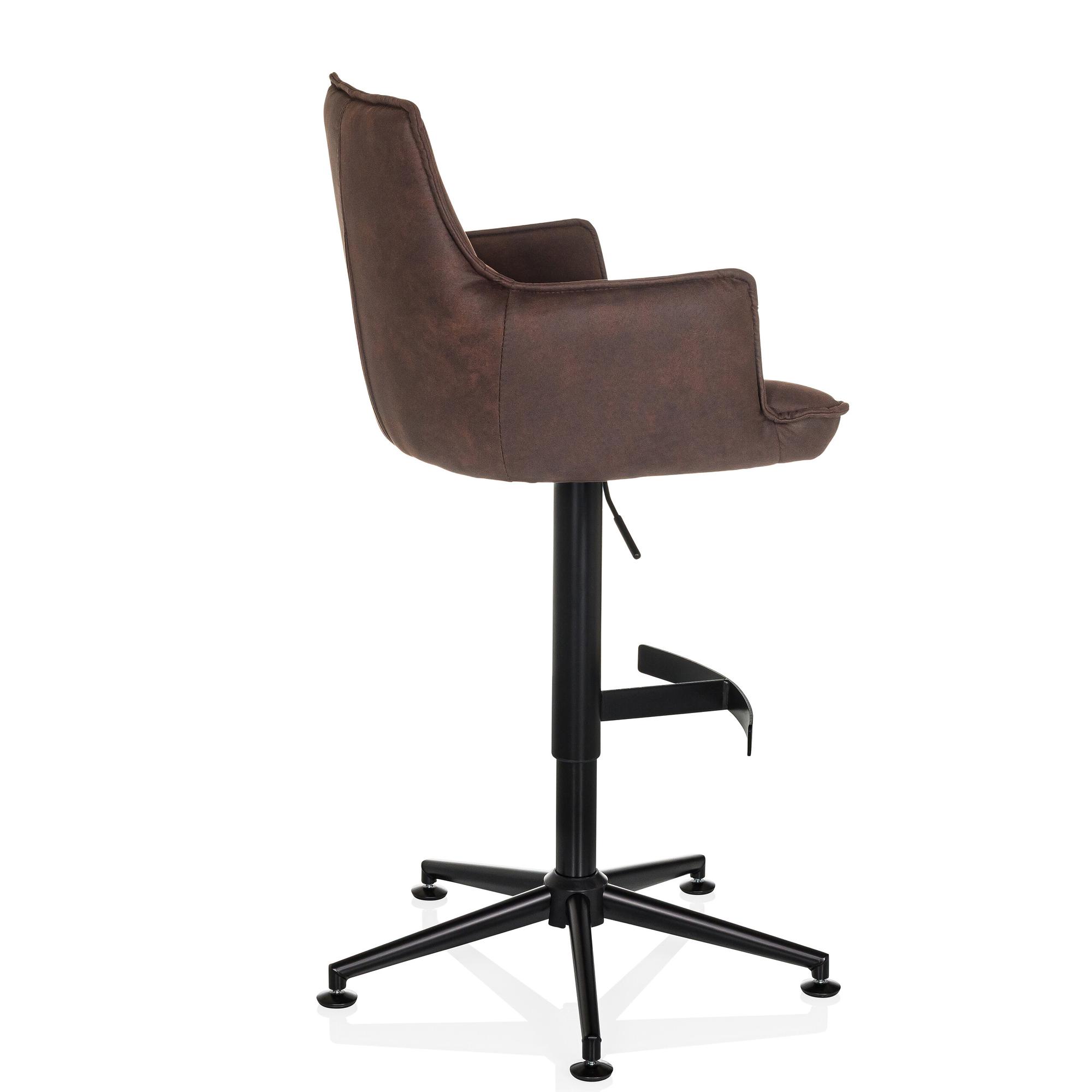 SOLAO LIFE HIGH Barstool Fabric Brown 7
