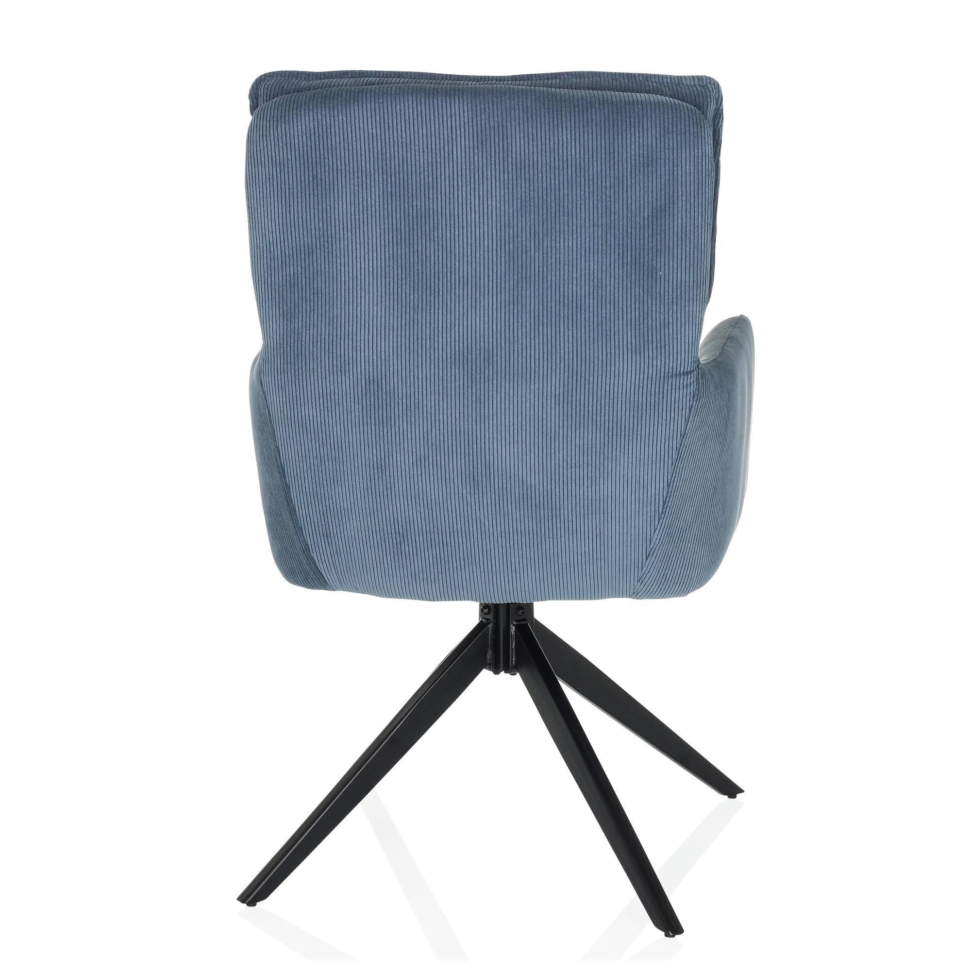 TARUGO Drehstuhl Stoff Blau 9