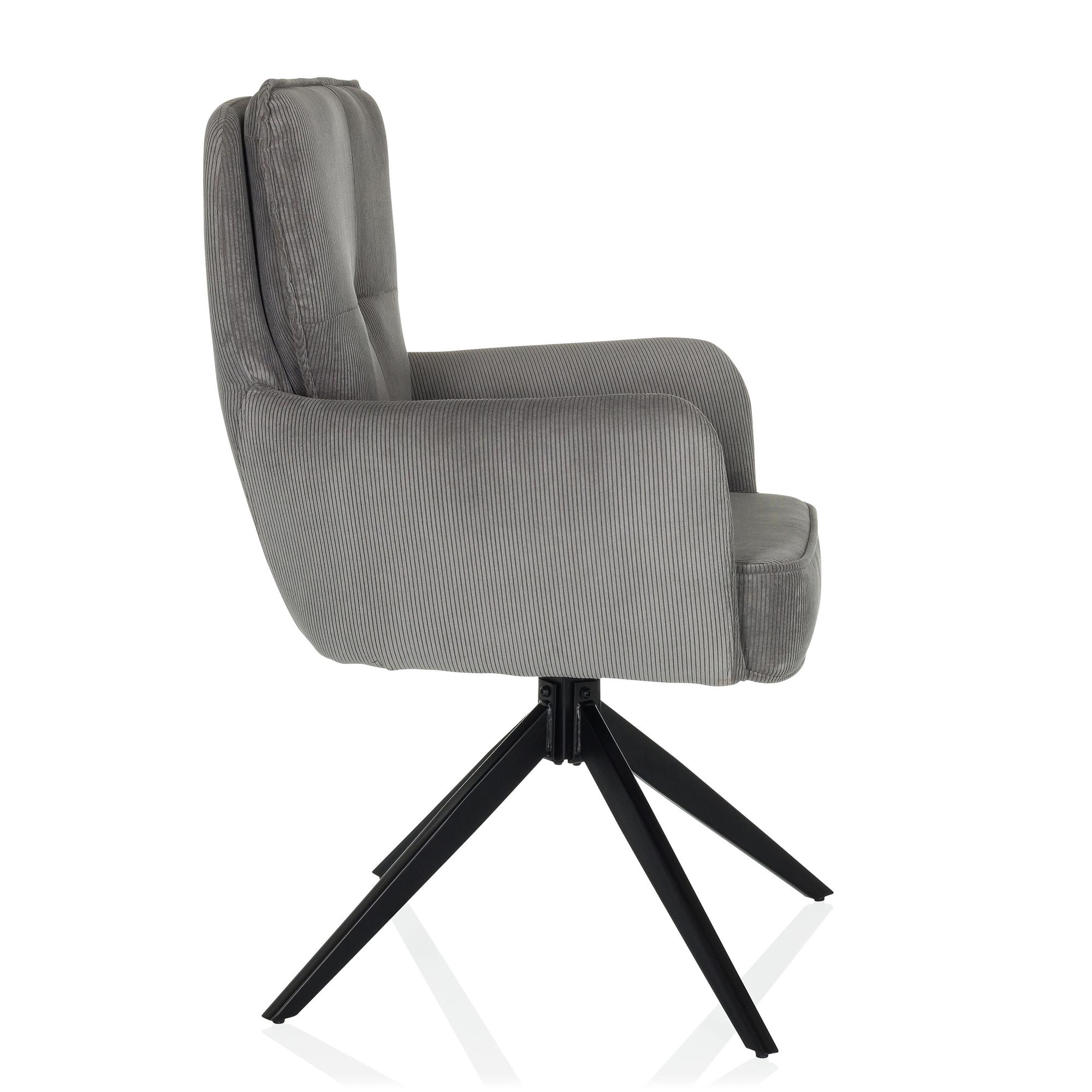 TARUGO Swivel chair Fabric Grey 6
