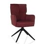 TARUGO Swivel chair fabric Red 0