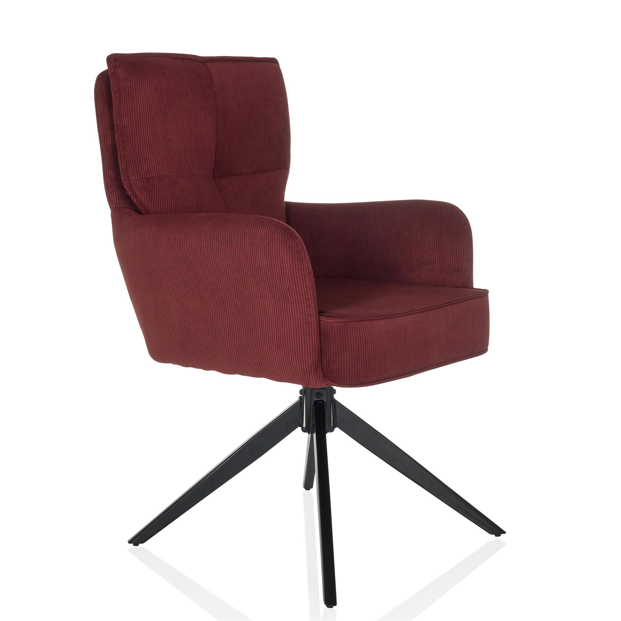 TARUGO Swivel chair fabric Red 5