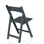 2x Travano Garden Chair Plastic Grey 7