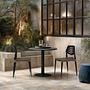 Flecharo Dining chair Plastic Black Brown 2