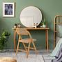TUDELA BAMBOO Folding chair Rattan 4