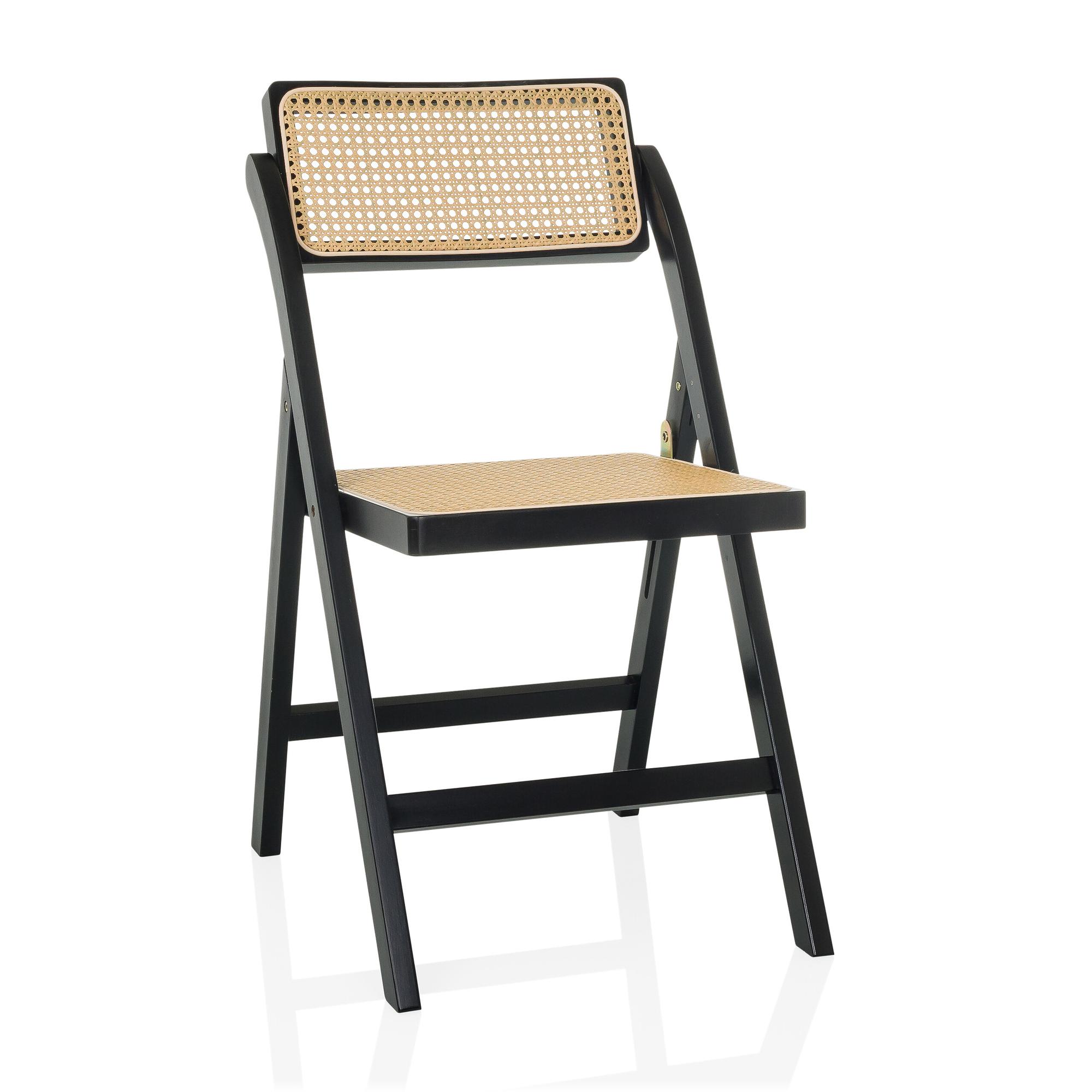 TUDELA BAMBOO Folding Chair Rattan 0
