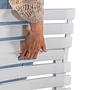 Garden chair / Folding chair TRAVANO plastic white hjh LIVING 1