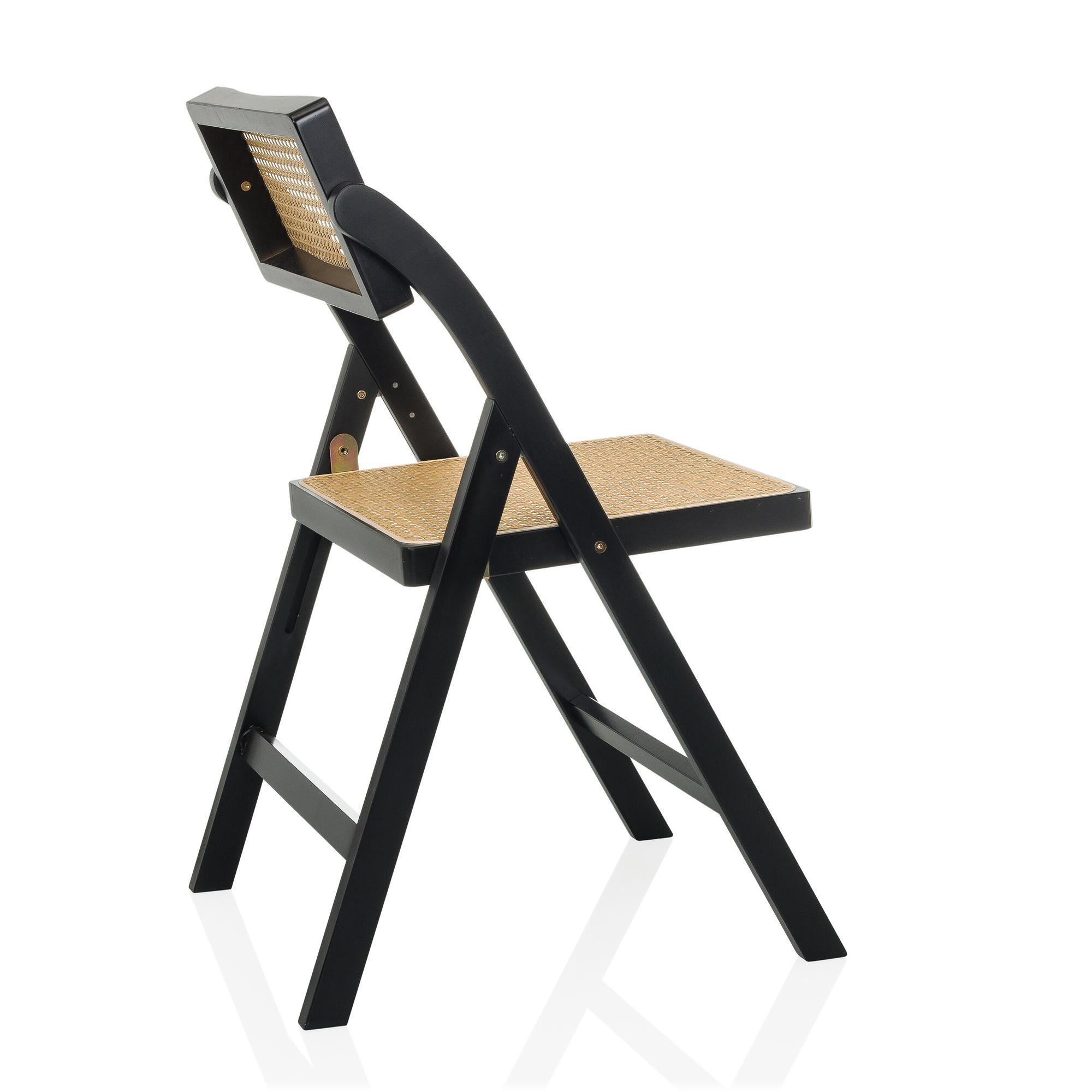 TUDELA BAMBOO Klappstuhl Rattan 6