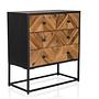SANTJAGO BLACK SUN Chest of drawers Fir wood 0