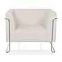 Curacao Lounge chair Rope White 0