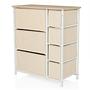 FOLDRESS B Regal with 7 compartments Beige 8