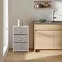 FOLDRESS M Wardrobe with 3 compartments Grey hjh LIVING 4