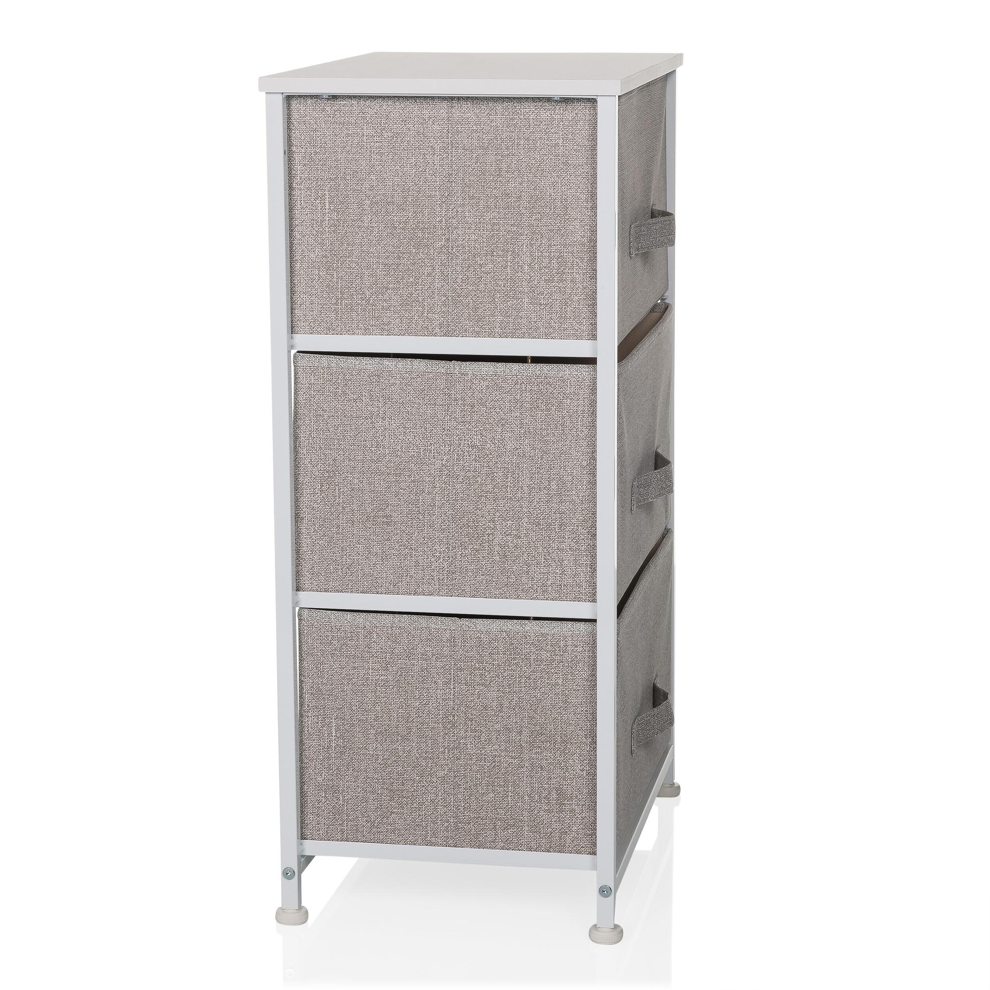 FOLDRESS M Scaffale con 3 scomparti Grigio hjh WOHNEN 6