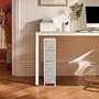WARDROBE Regal with 4 compartments Gray 2