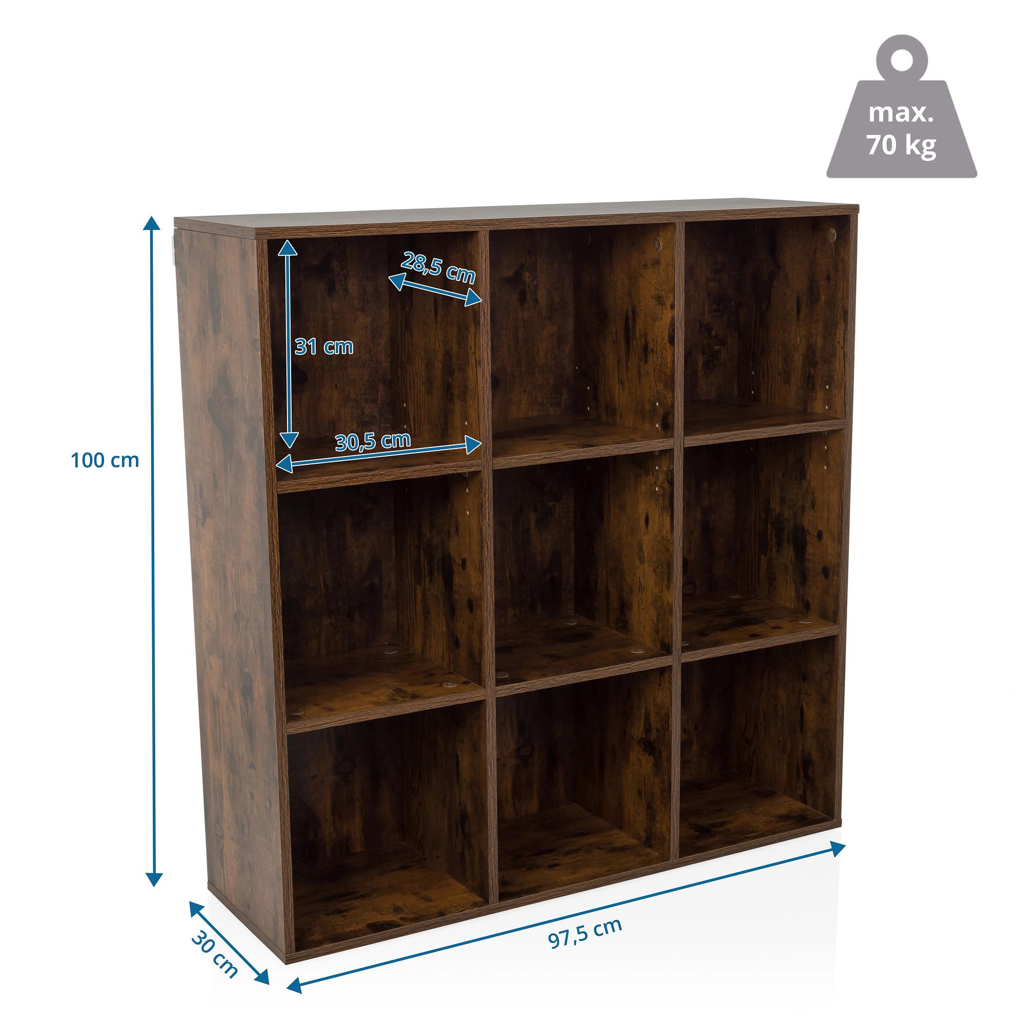 BJORKE Shelf Brown 4