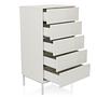 BJORDAL White chest of drawers 2