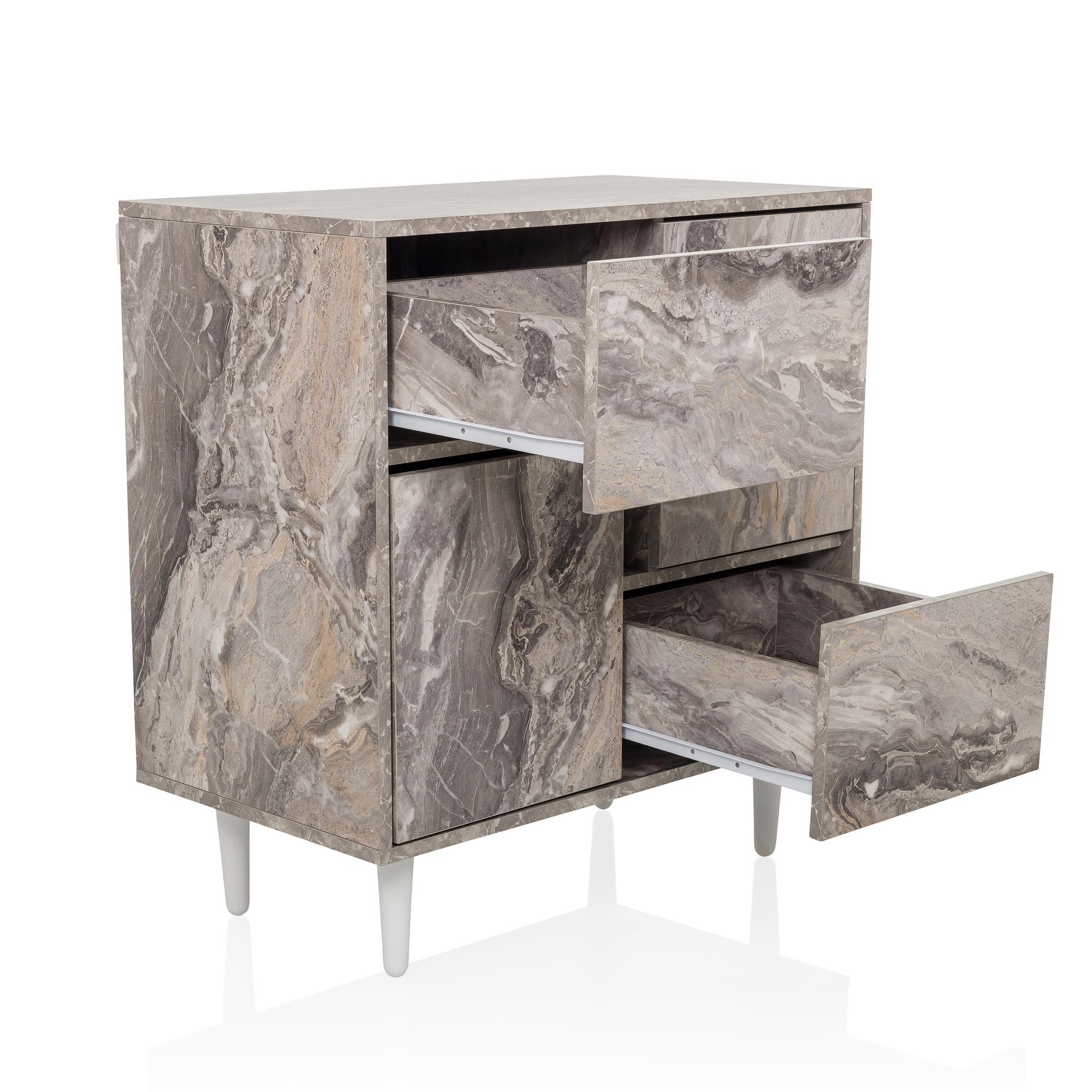 LYKKJA Chest of drawers Grey 2