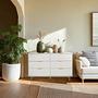HJELLE White chest of drawers 3