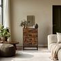 Sideboard with 4 drawers Brown 3