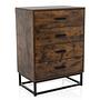 Sideboard with 4 drawers Brown 0