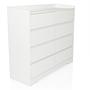 OSOYRO Chest of drawers with 8 drawers White 2