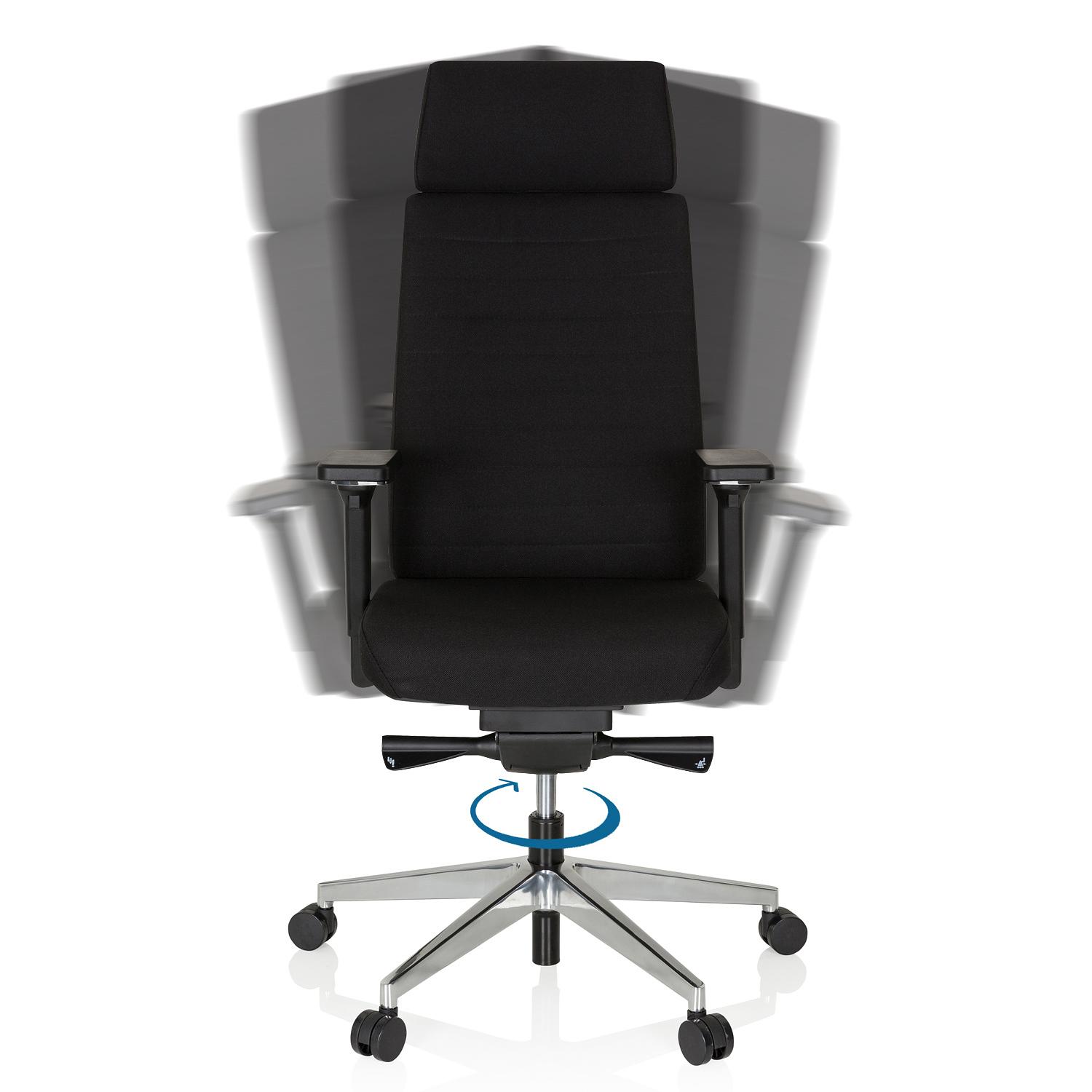 MOVE-TEC PRO 3D Office Chair Fabric Black 2