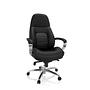 BRENTON XXL Office chair Faux leather Black 0