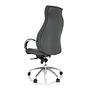 ELEGANCE I Office chair faux leather Grey 9