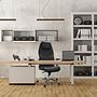 FERRARA Office Chair Leather Black 2