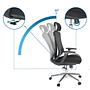 FALEO B Office chair Mesh Black 1