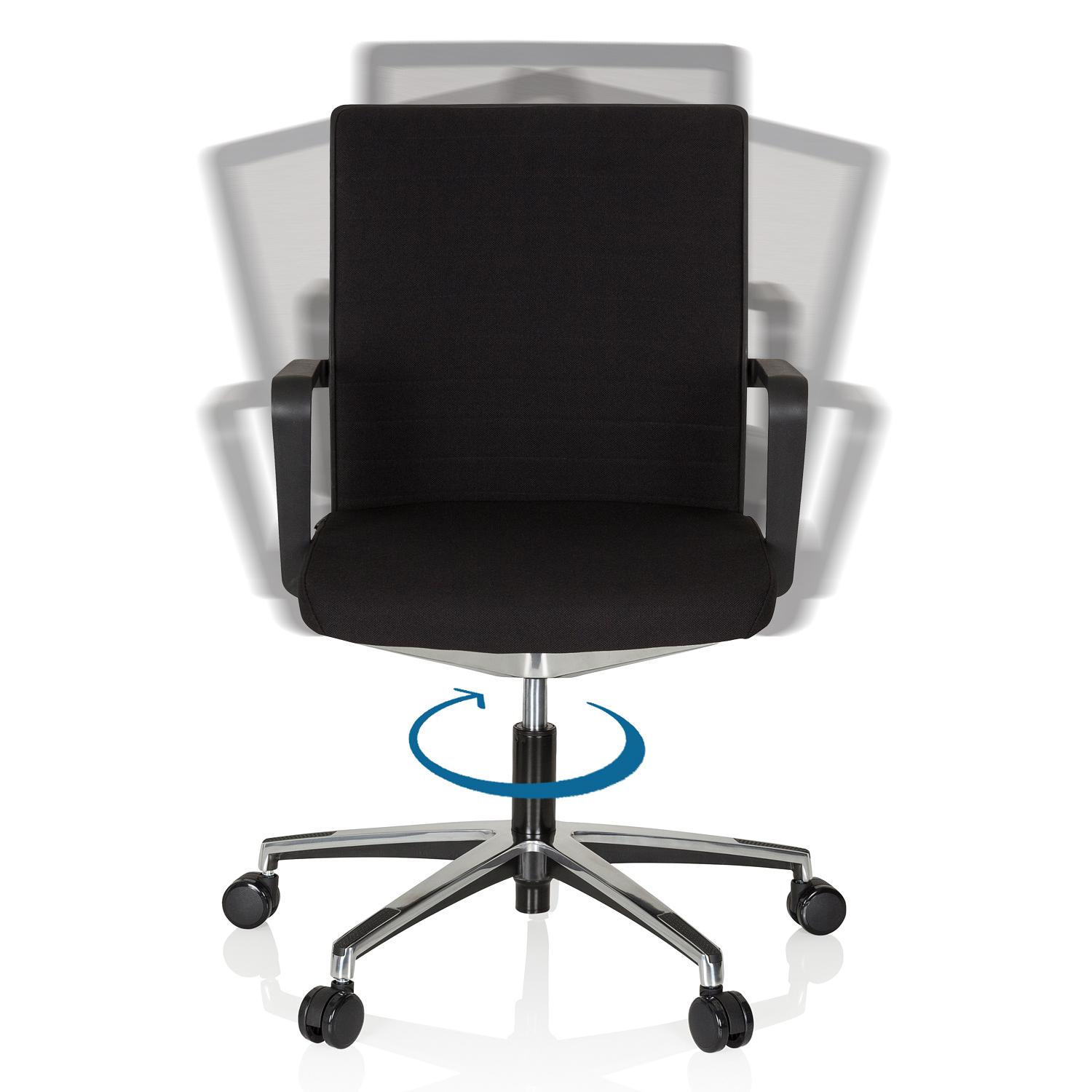 MOVE-TEC 3D Bürostuhl Netzstoff Schwarz 2