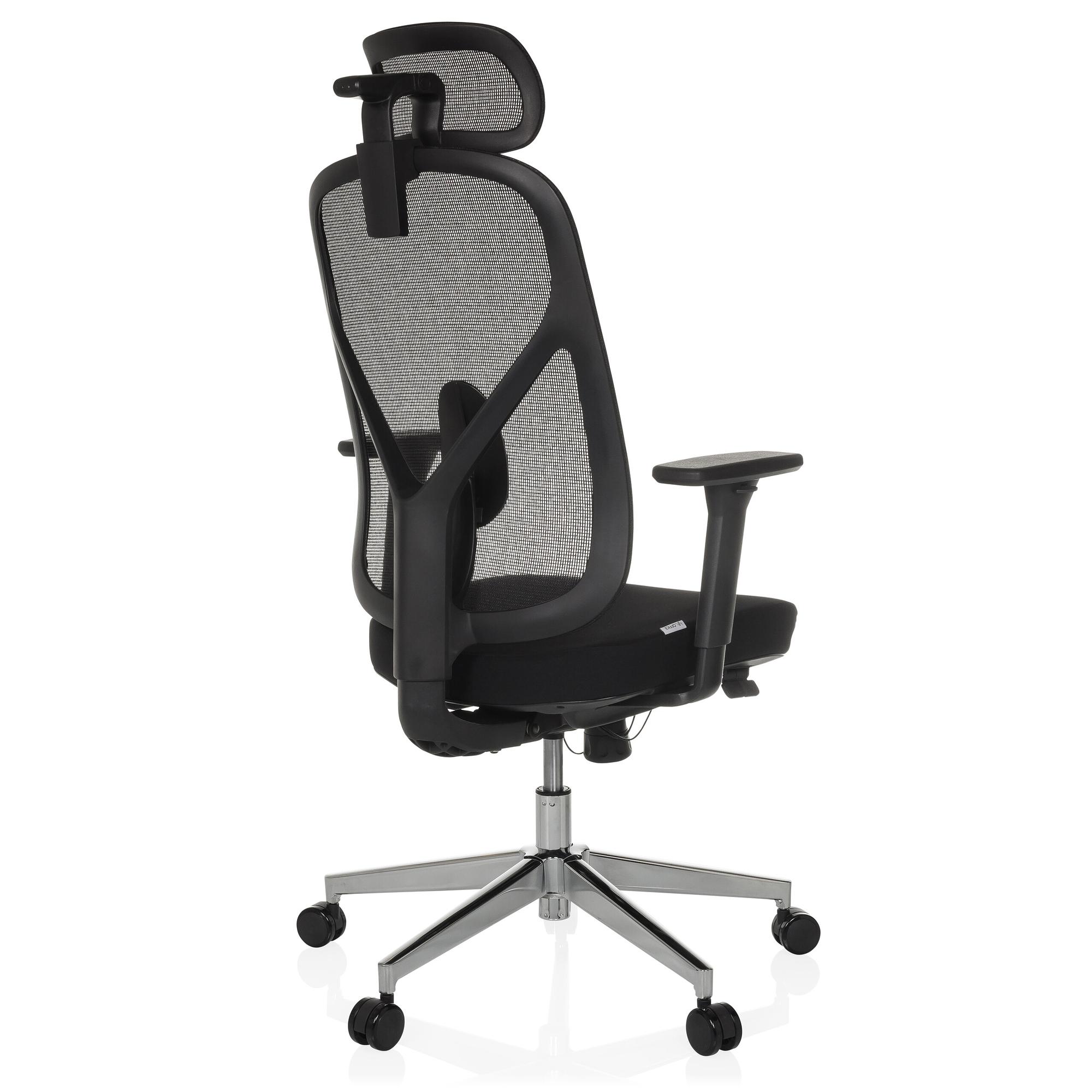 Office chair / Swivel chair RALOO PRO Seat fabric / Back mesh black hjh OFFICE 8