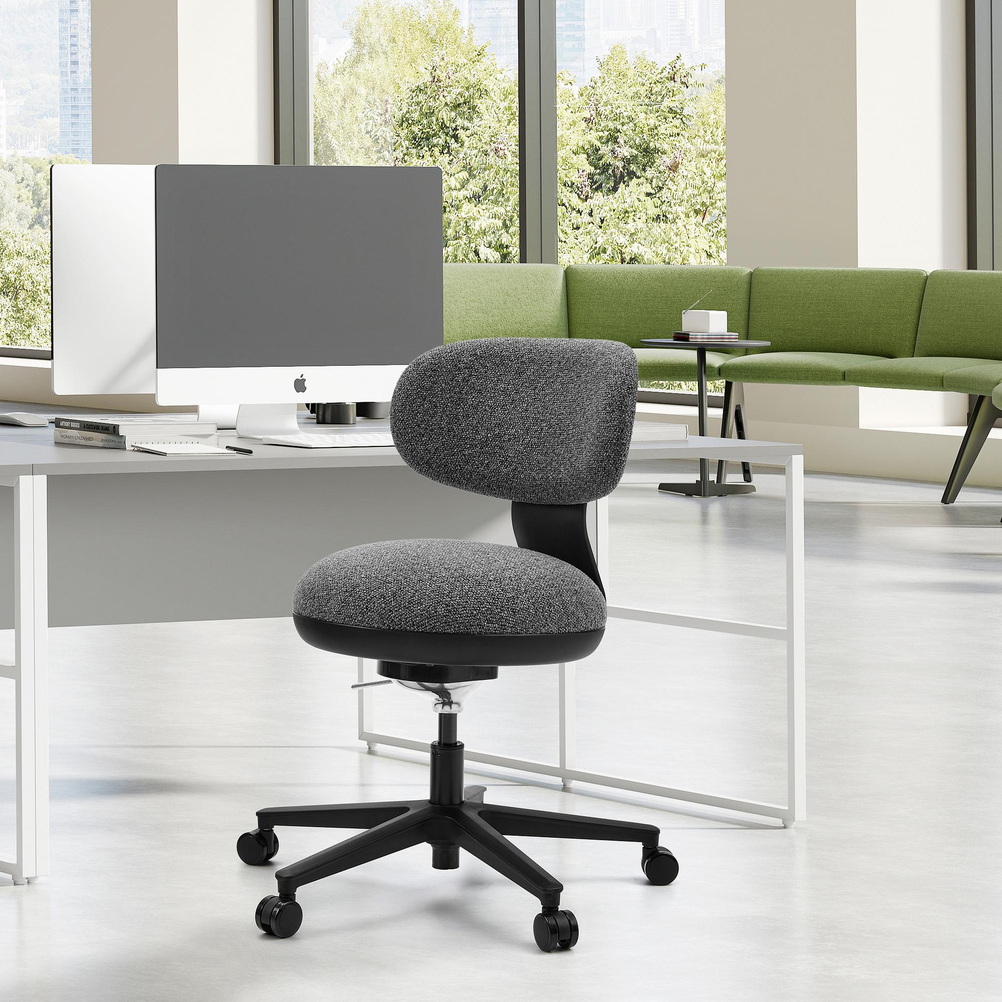 SITMOTION B 3D Office Chair Fabric Dark Grey 5