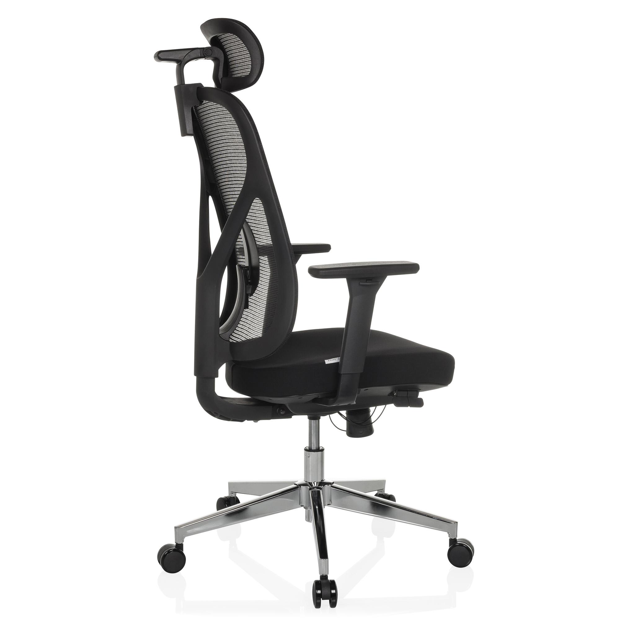 RALOO PRO Bürostuhl Netzstoff Schwarz 7