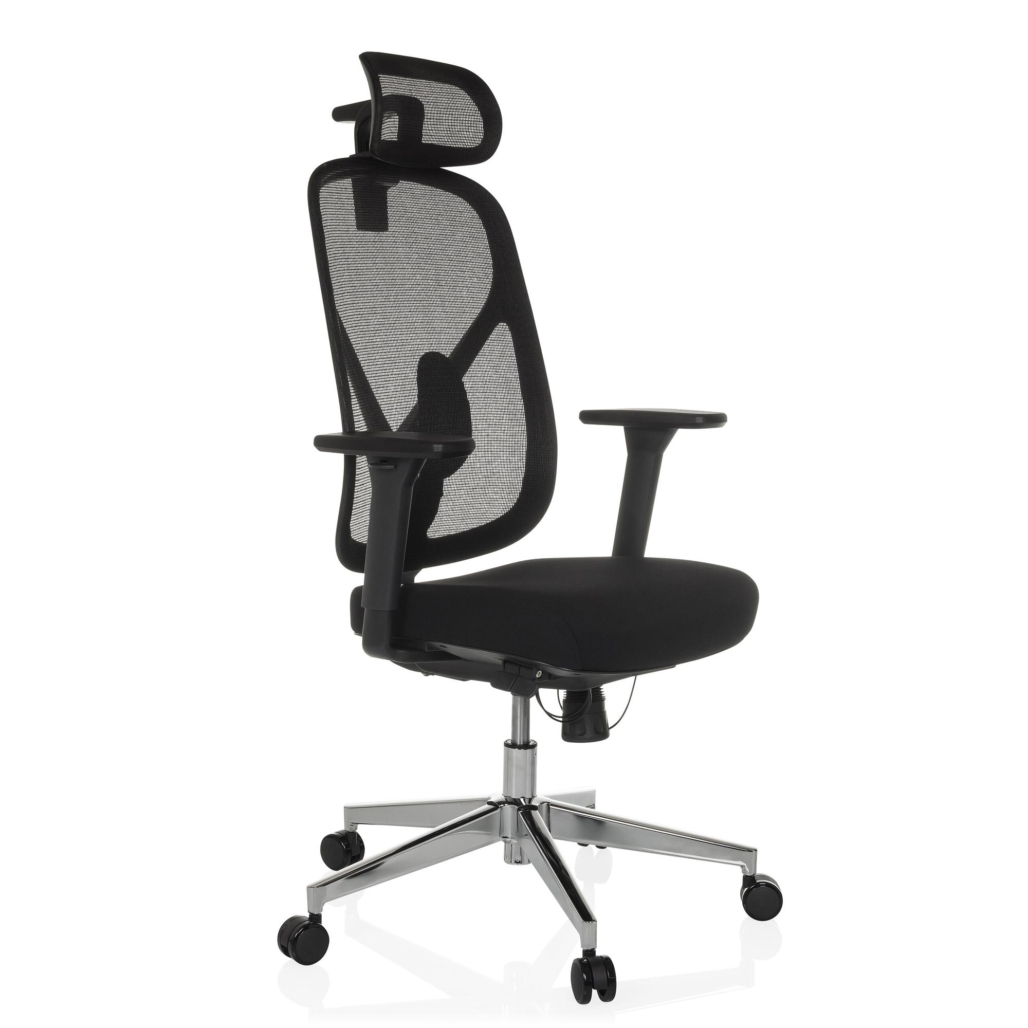 RALOO PRO Bürostuhl Netzstoff Schwarz 5