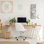 SOLAO TED Office chair Bouclé White 3