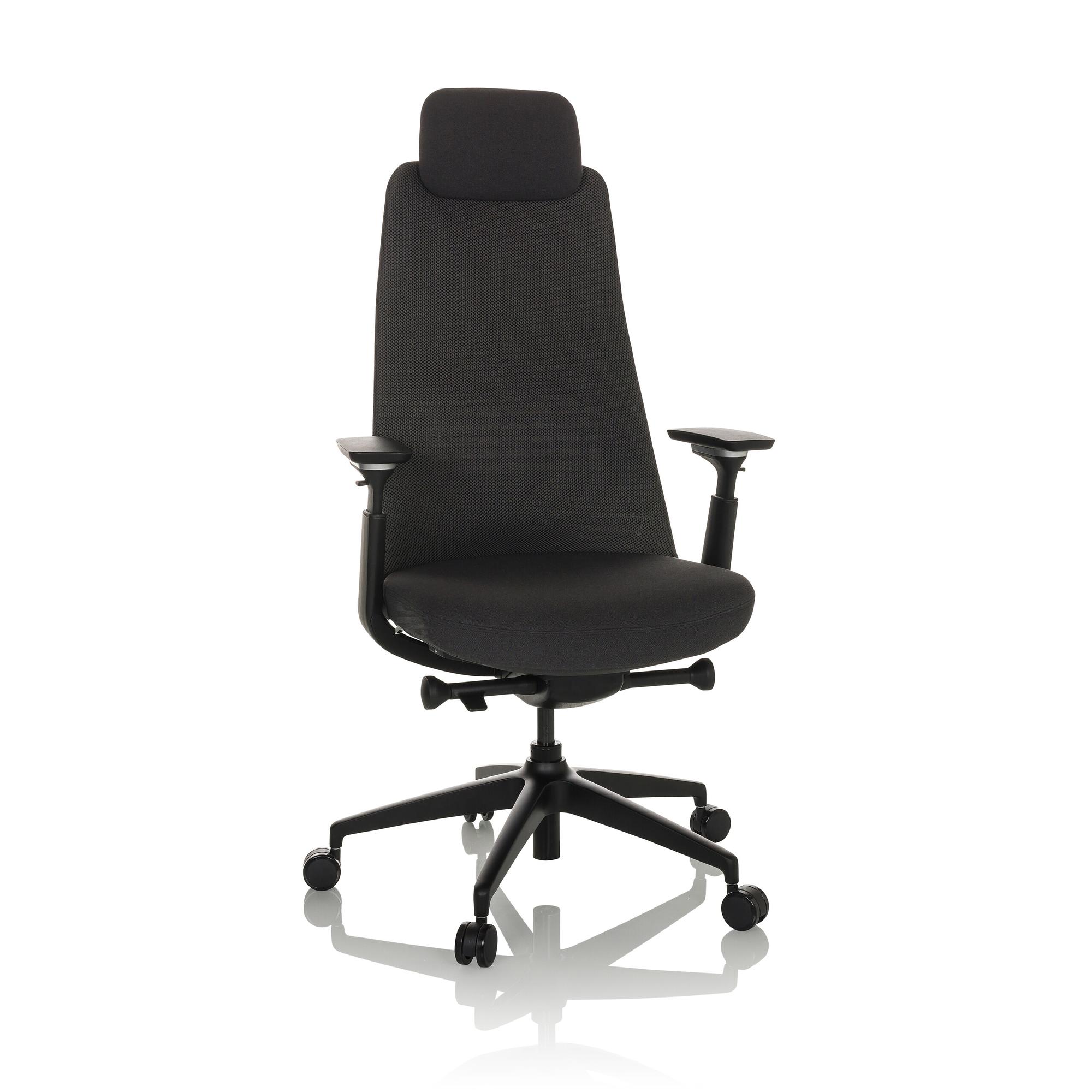 YUCANO Bürostuhl Stoff Schwarz 0