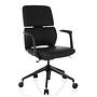 ATMOS DESIGNER Office Chair Faux Leather Black 0