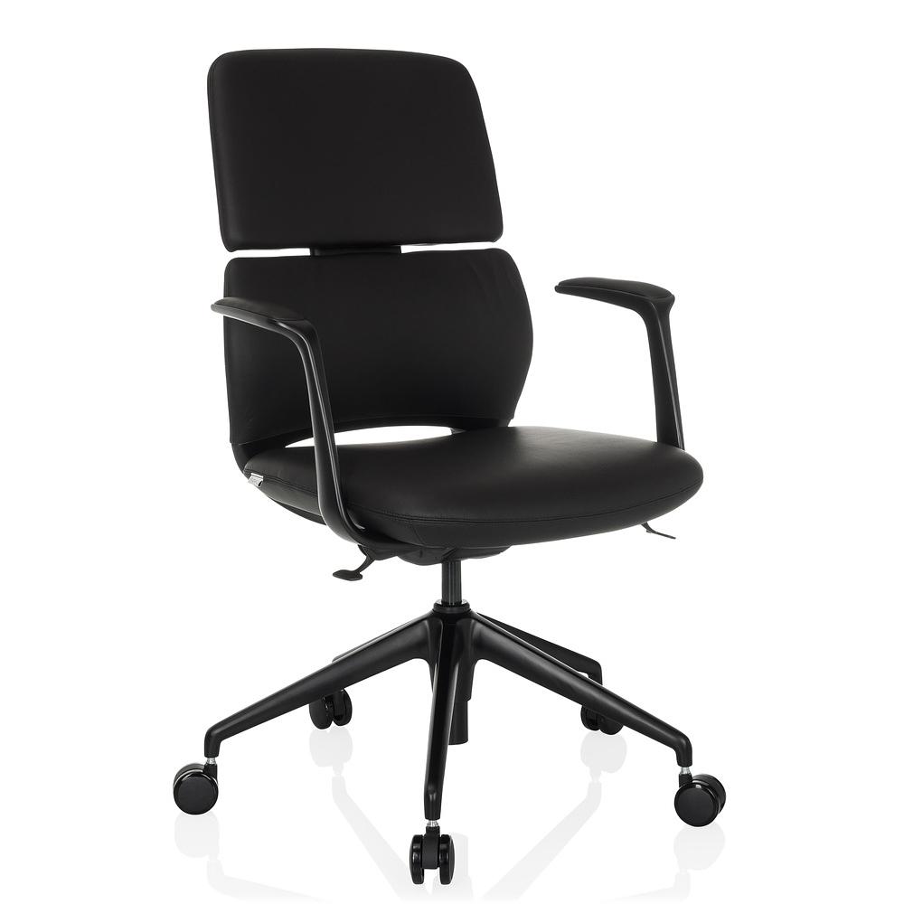 ATMOS DESIGNER Office Chair Faux Leather Black 0