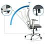 AZURRO WHITE Office chair Mesh Gray 1