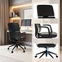 ATMOS DESIGNER Bürostuhl Kunstleder Schwarz 2