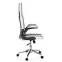 GAME SPORT PRO Office Chair Faux Leather White Grey 6