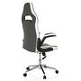 GAME SPORT PRO Office Chair Faux Leather White Grey 7