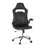 GAME SPORT PRO Office Chair Faux Leather Black 0