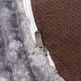Sitzolo R Sitzsack Cord Stoff Grau 4