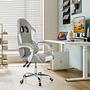 GAMEBREAKER W03 Bürostuhl Textil Grau 5