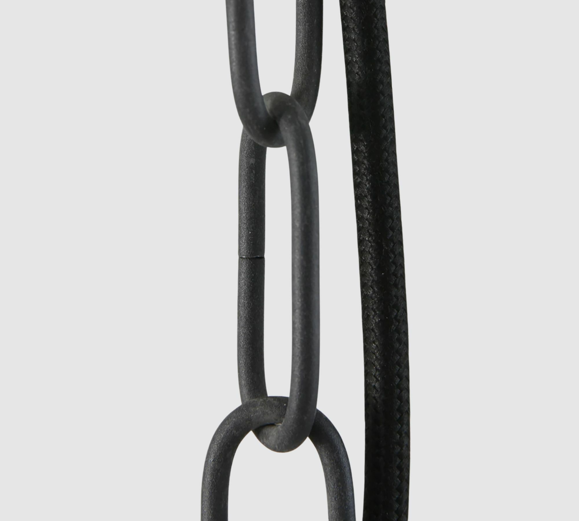 Industrial-Style Pendelleuchte Schwarz  2