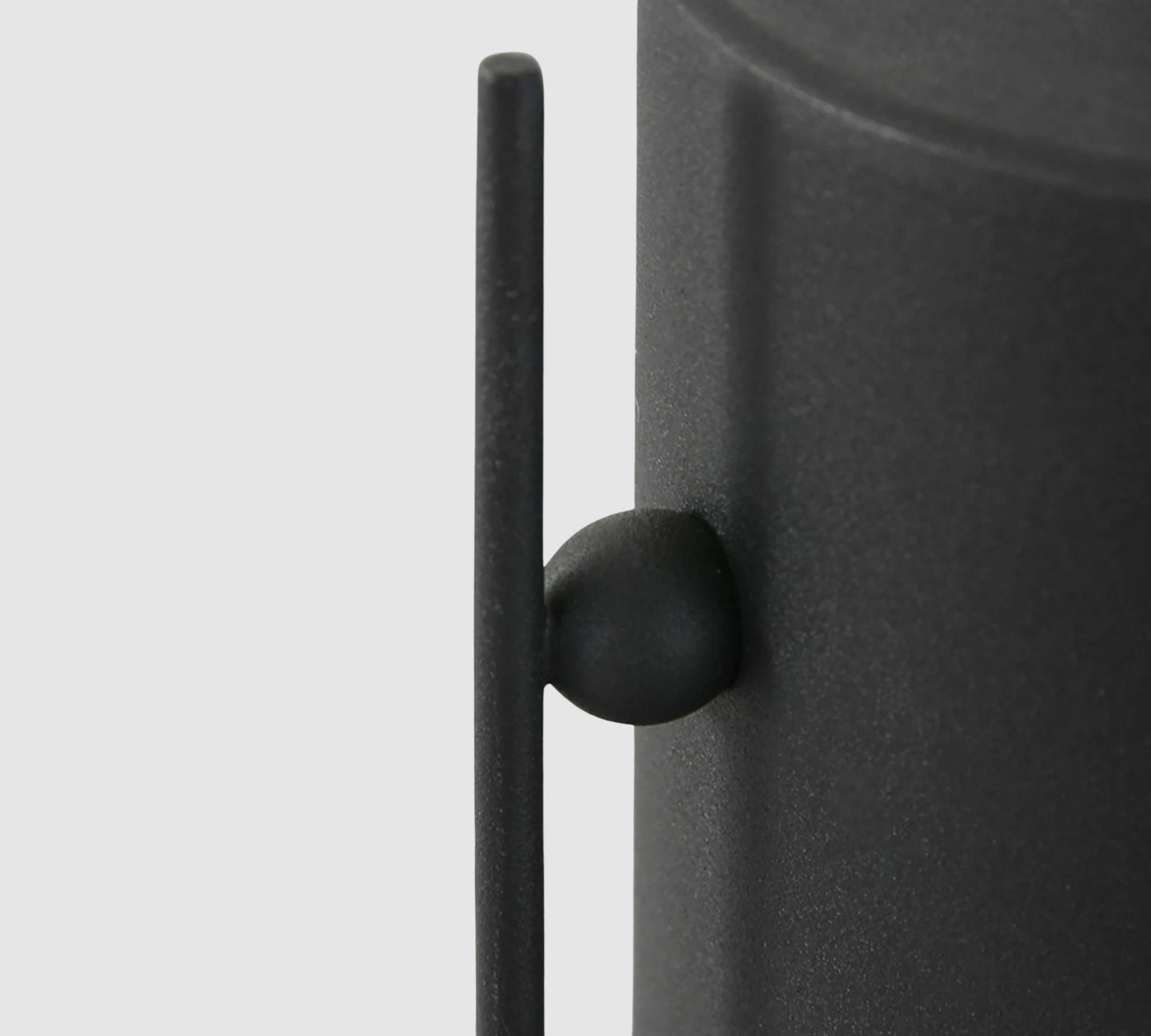 Industrial-Style Pendelleuchte Schwarz  3