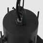 Industrial-Style Pendelleuchte Schwarz  4