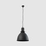 Industrial-Style Pendelleuchte Schwarz  5